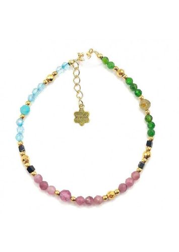 Bransoletka TURMALIN WIOSNA 925 na Arena.pl