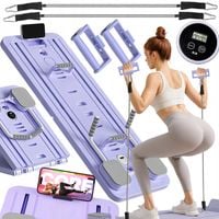 DESKA DO PILATESU WIELOFUNKCYJNA SKŁADANA TRENINGOWA MATA PILATES BOARD