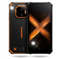 Smartfon HAMMER Energy X2 4G (LTE) 6 GB/ 128 GB Czarno-pomarańczowy