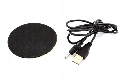 WENTYLATOR KOLUMNOWY BIURKOWY STOJĄCY OSCYLACJA KLIMA USB 3W CZARNY na Arena.pl