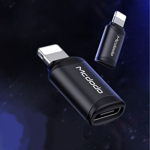mcdodo adapter przejściówka usb-c usb typ c do lightning iphone 11 12 zdjęcie 2