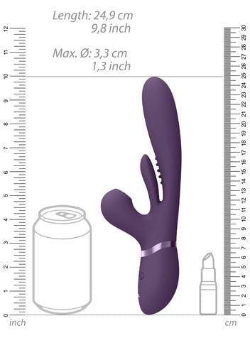 Kura - Thrusting G-Spot Vibrator With Flapping Tongue na Arena.pl