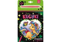 Piekne kucyki Zdrapywanka z rysikiem 39969