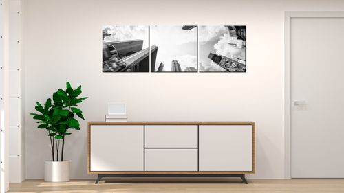 Obraz Drukowany 90X30 Drapacze Chmur Drapacze Chm na Arena.pl