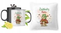 Dla Maklera Zestaw Kubek Magiczny + Poduszka Z Nadrukiem Ze Zdjęciem