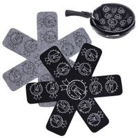 2x Przekładka Podkładki Separatory Filcowe Pod Garnki Patelnie