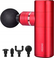 PISTOLET DO MASAŻU MINI CZERWONY PRZENOŚNY FASCIA