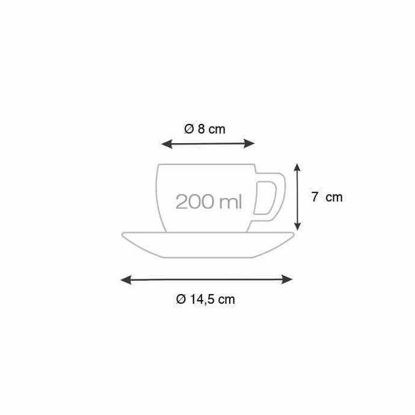FILIZANKADOCAPPUCCINOCREMAzTALERZYKIEM zdjęcie 2