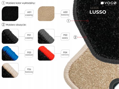 Audi A3 8P Hatchback 2003-2012 Dywaniki Welurowe na Arena.pl