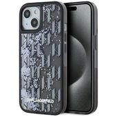 Etui Karl Lagerfeld do iPhone 15, Czarny