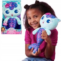 DUŻA MASKOTKA SYRENKOTKA INTERAKTYWNA KOCI DOMEK GABI MÓWIĄCA DŹW ŚWIATŁO