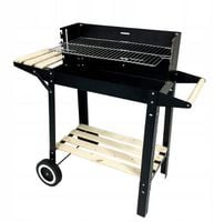 Grill ogrodowy węglowy przenośny na kółkach BBQ 1012