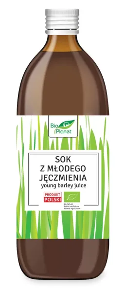 SOK Z MŁodego JĘczmienia BIO 500 ml - BIO Planet zdjęcie 1