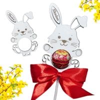 Króliczek Wielkanocny na lizaka do szkoły przedszkola prezent na Wielkanoc