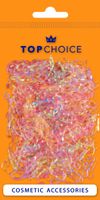 TOP CHOICE Gumki do włosów - mix kolorów (26959) 1 op. - 500 szt.