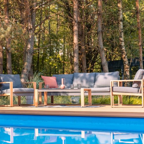 ZESTAW MEBLI OGRODOWYCH DUISBURG CS DLA 5 OSÓB na Arena.pl