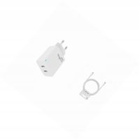 Ładowarka sieciowa GaN 45W dwa USB-C z kabelem do Samsung Galaxy A34 5G