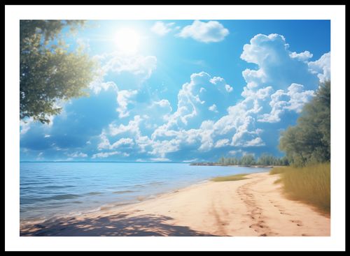 Plakat 66,5x46,5cm Letni Dzień na Arena.pl
