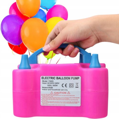 ELEKTRYCZNA POMPKA DO BALONÓW 2 DYSZE MOCNA SZYBKA na Arena.pl