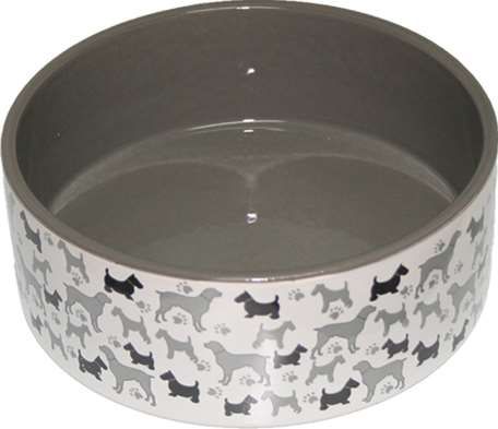 Miska ceramiczna dla psa Psy 12,5x4,5cm na Arena.pl