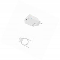 Ładowarka sieciowa GaN 45W dwa USB-C z kabelem do Samsung Galaxy A26 5G