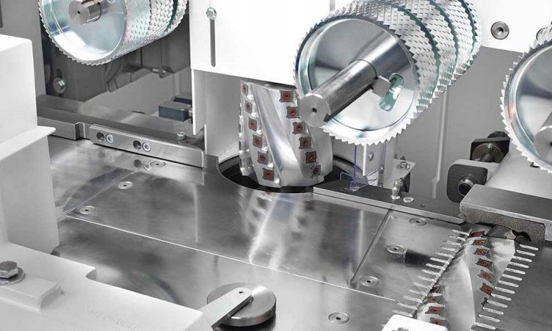 Strugarka czterostronna listwiarka P.MAX 4+2 dolna zdjęcie 9