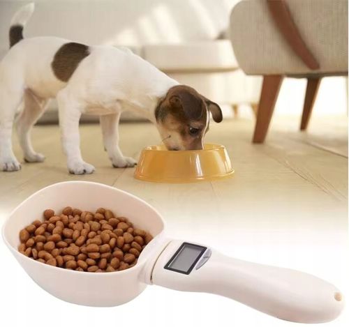 ŁYŻKA Z MIARKĄ WAGĄ łopatka do karmy dla psa kota z wyświetlaczem LCD 800g na Arena.pl