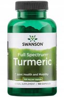 SWANSON KURKUMA KURKUMINA TURMERIC 100kap 720mg