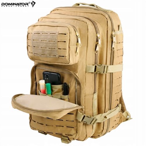 PLECAK WOJSKOWY TAKTYCZNY DOMINATOR WARRIOR LASER CUT MILITARNY 36L Tan na Arena.pl
