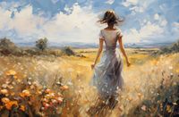 Plakat 91,5x60cm Podmuch Lata