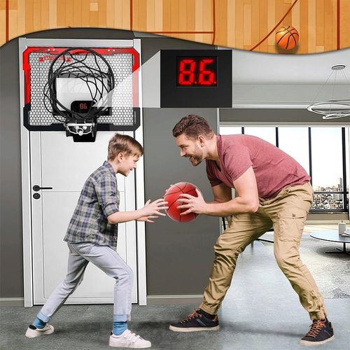 Koszykówka dla dzieci INTERAKTYWNA TABLICA LICZNIK DŹWIĘK ŚWIATŁA kosz gry na Arena.pl