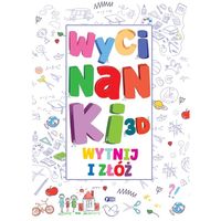 wycinanki 3d dla dzieci wytnij i złóż
