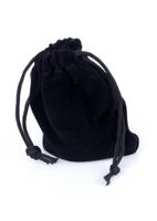 Plug-Jewellery Black Silicon Plug Medium- Pink Diamond