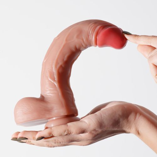 crushious inviktus 9 liquid silicone dildo flesh na Arena.pl
