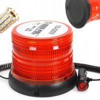 światło ostrzegawcze pomarańczowe kogut led 10-30v 40-led mar-pol