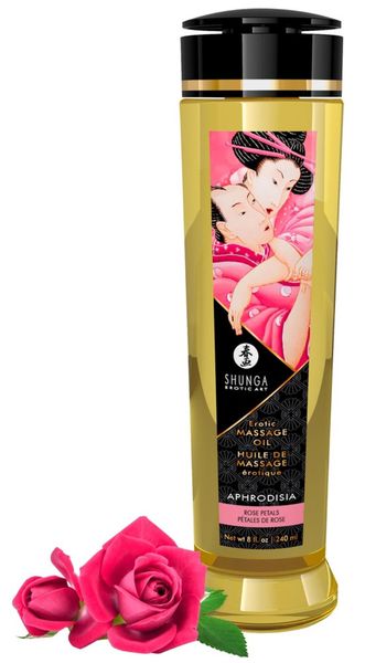 Massage Oil Aphrodisia Rose Petals zdjęcie 2