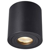 Natynkowa Lampa do łazienki Rondip ACGU10-159-N metalowy downlight czarny