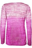 Fioletowa Bluzka Ombre, Cyrkonie - 40 / L