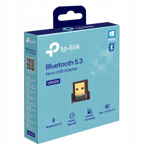 TP-Link UB500 adapter Bluetooth 5.3, nano karta sieciowa USB, dla Windows na Arena.pl