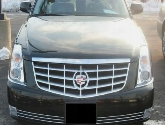 2006-2011 CADILLAC DTS- LIstwy chrom grill chromowane zdjęcie 3