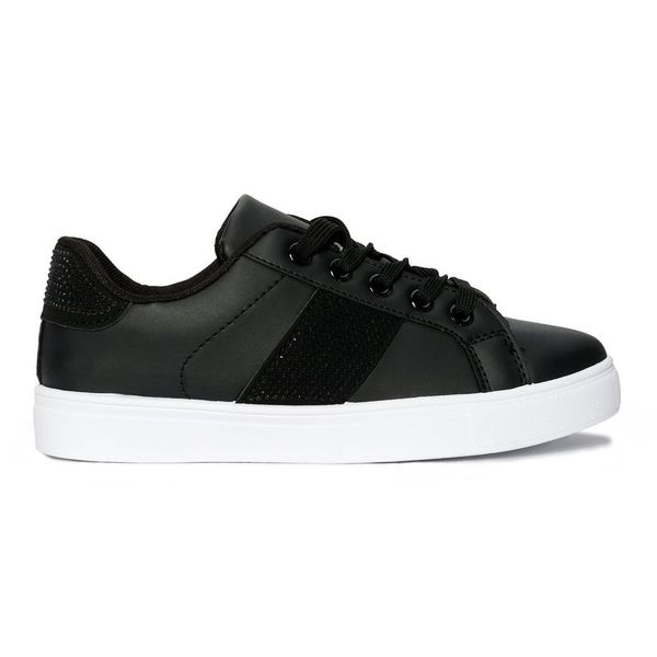 Czarne sneakersy na platformie r.40 zdjęcie 1