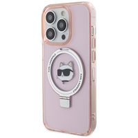 karl lagerfeld klhmp15lhmrschp iphone 15 pro 6.1 różowy/pink hardcase