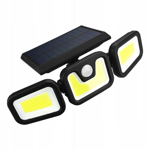 Naświetlacz solarny LED czujnik ruchu zmierzchu PIR Lampa zewnętrzna na Arena.pl
