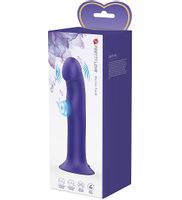 Dildo z wibracjami i pulsacyjnym wnętrzem