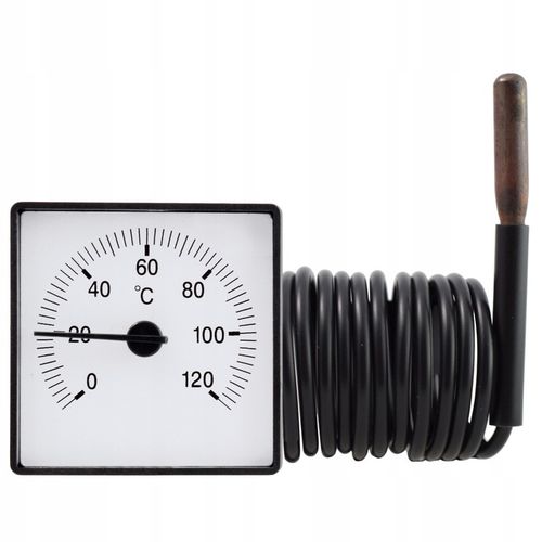 TERMOMETR ANALOGOWY TARCZOWY Z SONDĄ 0-120C TPM03K na Arena.pl
