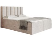 Kontynentalne łóżko tapicerowane Box I 160x200 różne kolory
