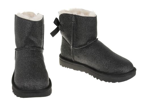 Buty UGG Mini Bailey Bow Sparkle 1100053-BLK - 41 na Arena.pl