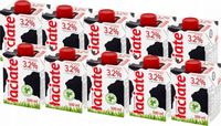 10x Mleko UHT Łaciate 3.2% 0.5l