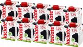 10x Mleko UHT Łaciate 3.2% 0.5l
