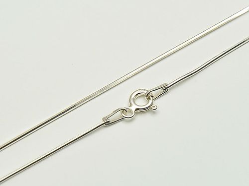 Srebrny Łańcuszek Srebro 925 Mocna Żmijka Żyłka Linka 45 cm Woreczek na Arena.pl